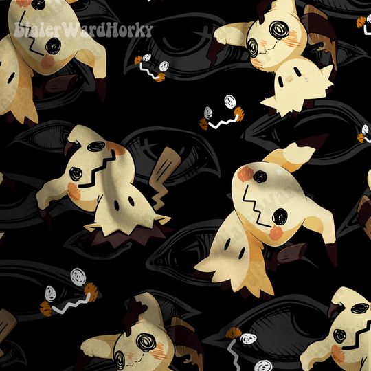 Mimikyu Hoodie Sweatshirt: Shadow Cat Ghost Anime Sweatshirt