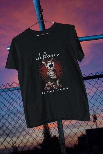Deftone Like Linus Black Tshirt