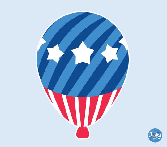 Independence Day Yard Sign - Statue of Liberty & American Hat Decor