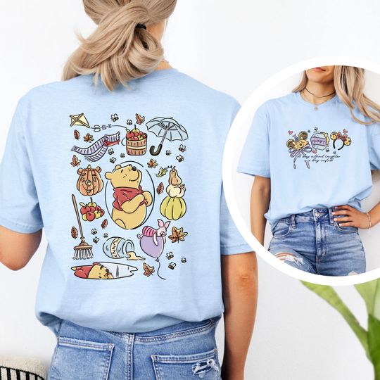 Winnie the Pooh Disney Double Sided T-Shirt