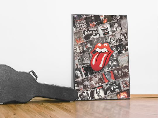 The Rolling Stones Poster | Vintage Poster | Rock and Roll Poster