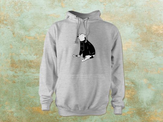 The 1975 Cows Wearing Sweaters - Hoodie - BFIAFL 'When we are together' Lyric