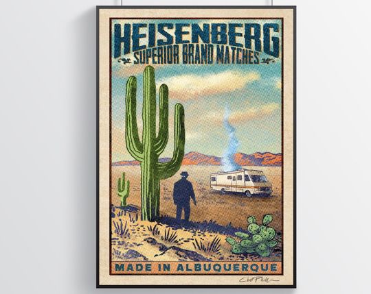 Breaking Bad Poster | Movie Poster | Series Poster