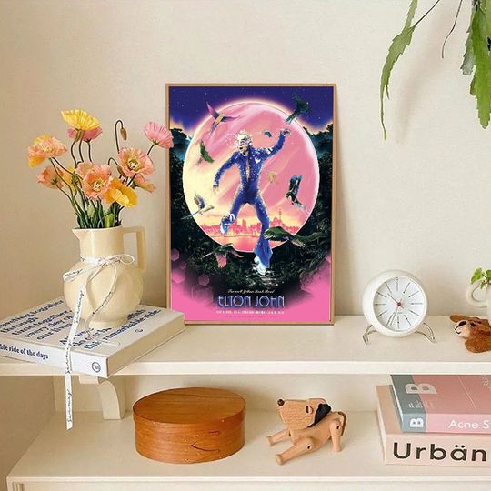 Elton John Auckland 2023, January 27th & 28th, Farewell Yellow Brick Road 23 Poster