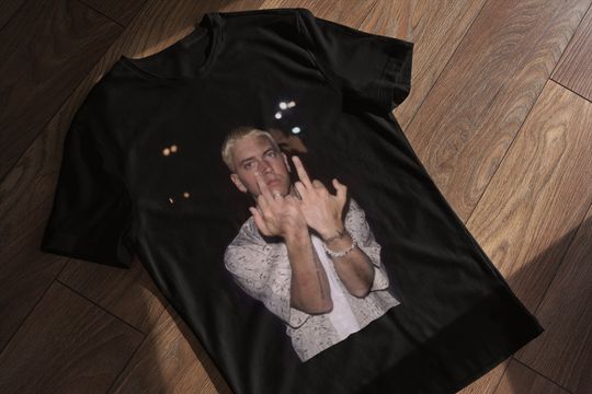 Eminem, Slim Shady, Marshall Mathers, Middle Finger  T Shirt