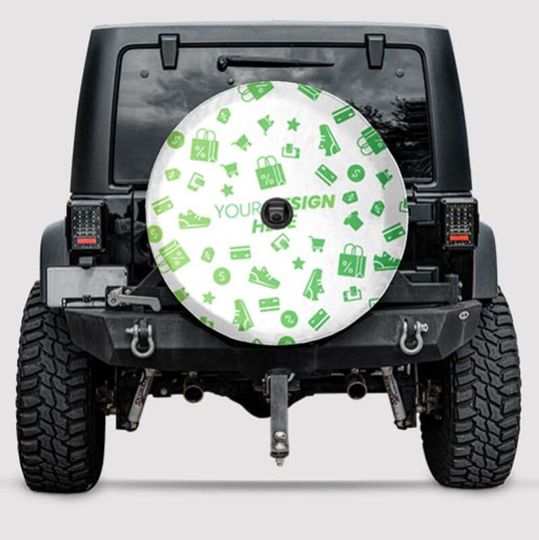 Boston Terrier Dog Spare Tire Cover