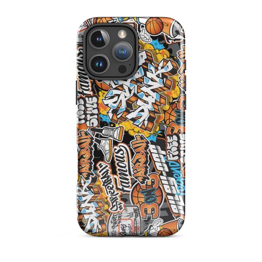 Basketball Graffiti iPhone Case