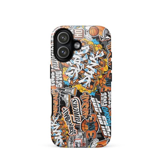 Basketball Graffiti iPhone Case