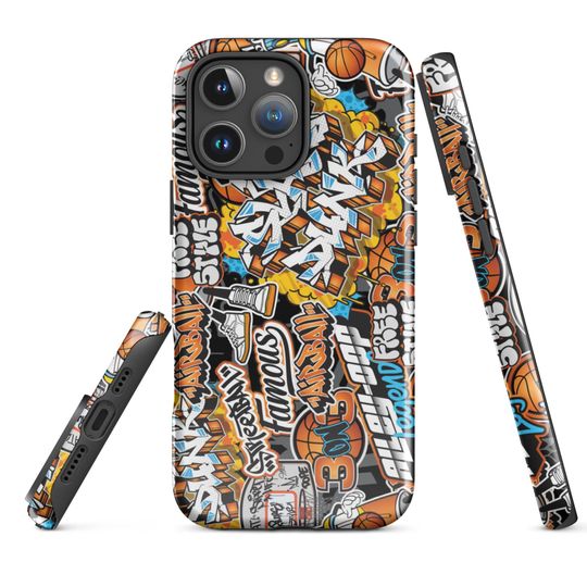 Basketball Graffiti iPhone Case