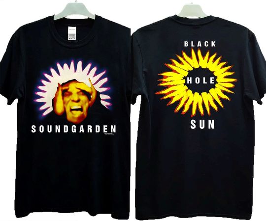 Vtg Soundgarden 1994 Black Hole Sun Superunknown Album Promo T-Shirt