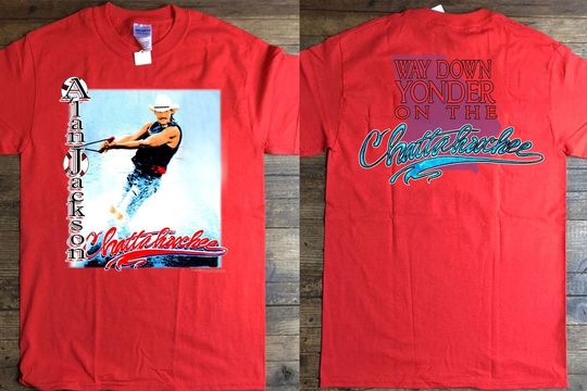 1992 Alan Jackson Way Down Yonder On The Chattahoochee T-Shirt