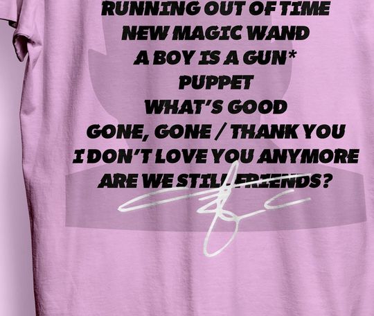 Tyler, The Creator Igor Rapper Pink Graphic Oversized Rapper Double Side T-shirt