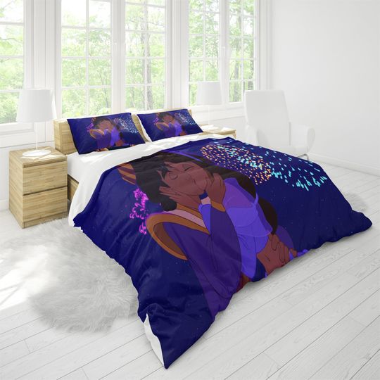 Disney Aladdin Fashion Pattern Bedding Set