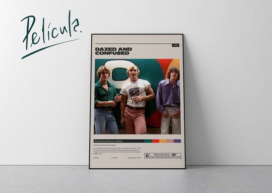 Dazed and Confused | Richard Linklater | Minimalist Movie Poster