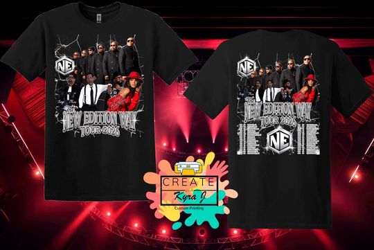 The New Edition Way Tour 2026 Fan Tee