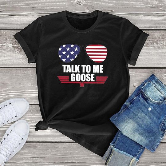 Talk to Me Goose Shirt, Maverick T-Shirt
