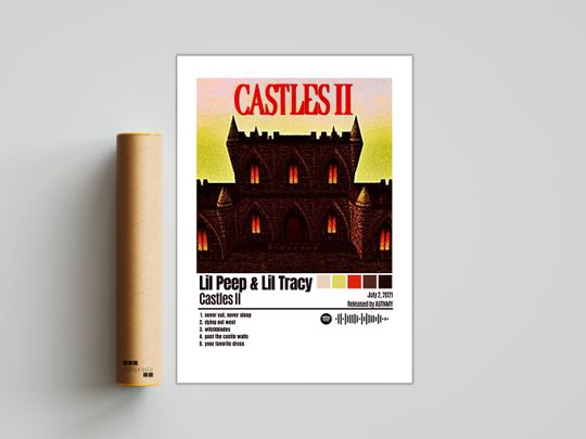 Lil Peep & Lil Tracy Poster | Castles II Poster