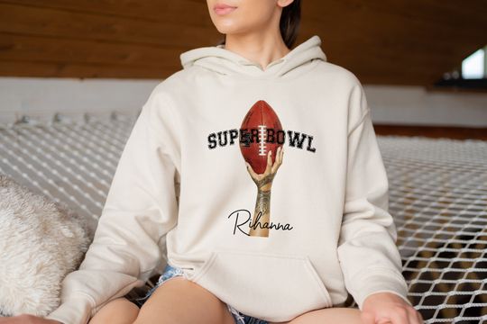 Rihanna Supper Bowl 2023 Hoodie, Rihanna Hoodie, Rihanna Supper Bowl Hoodie