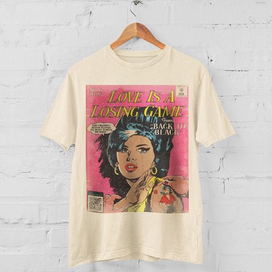 Amy Winehouse Love Is A Losing Game Shirt