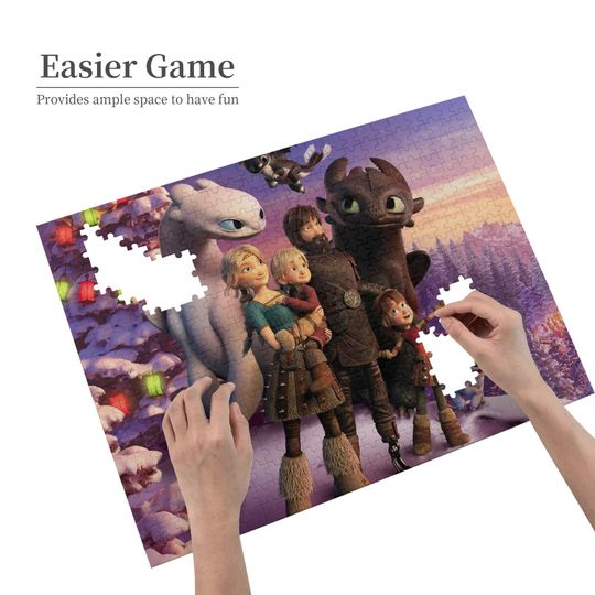 How To Train Your Dragon Disney Jigsaw Puzzle