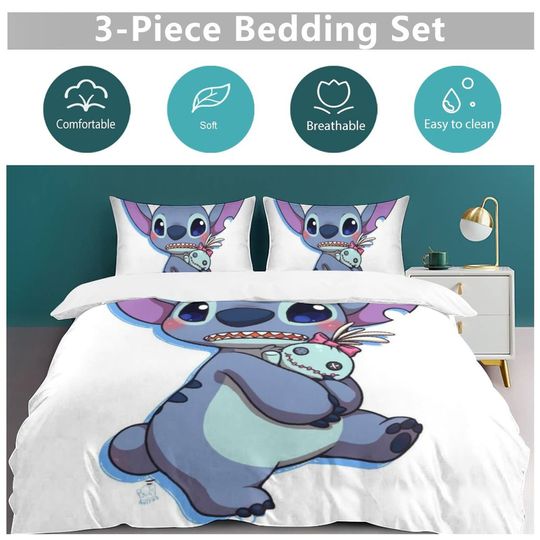 Disney Stitch Bedding Set