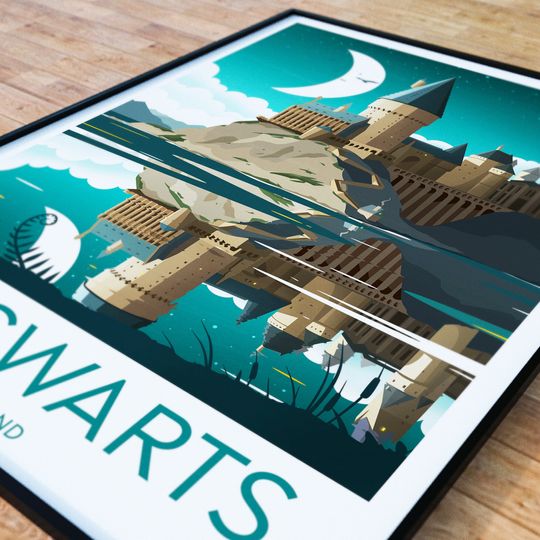 Hogwarts night - Hogwarts Fan art, Hogwarts poster, Harry Potter fan art