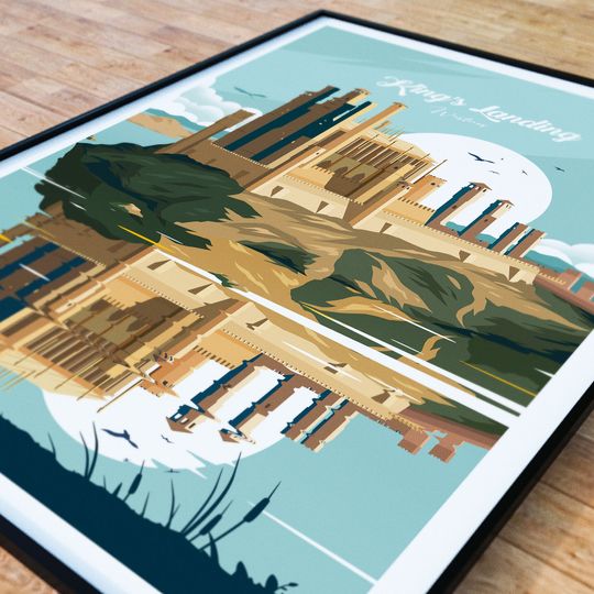 King's Landing - Westeros, Game Of Thrones poster