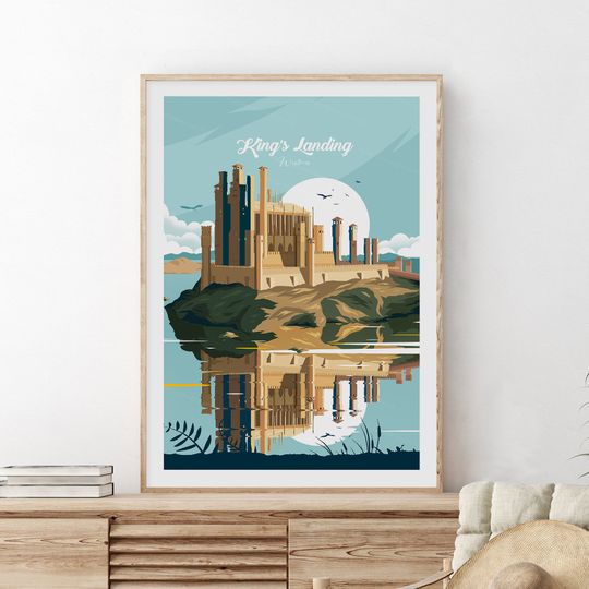 King's Landing - Westeros, Game Of Thrones poster
