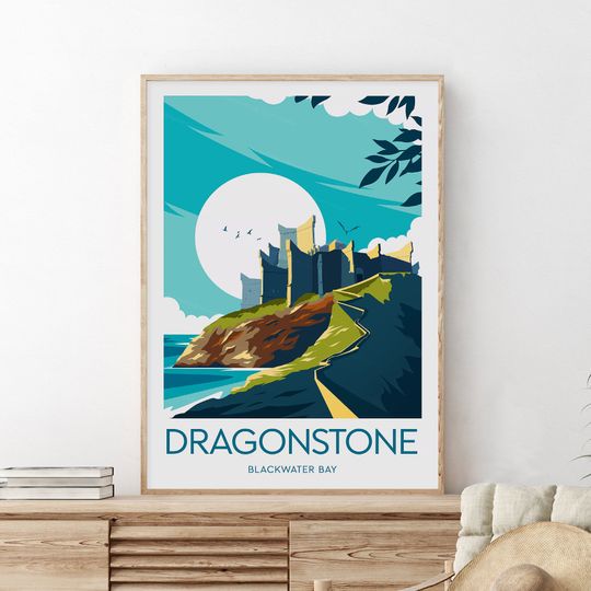 Dragonstone - Blackwater Bay, Game Of Thrones Premium Matte Vertical Poster
