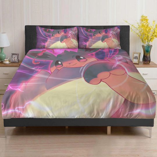 P.O.KE.MO.N Duvet, Eevee Bedding set twin, queen, king sizes