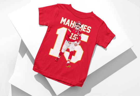 Patrick Mahomes Kid's Unisex Kansas Chiefs T-Shirt