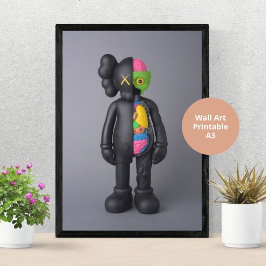 Kaws Poster, Kaws Poster