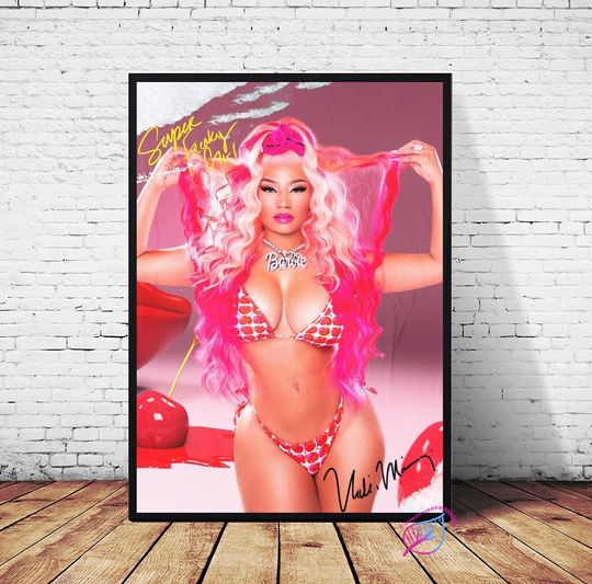Nicki Minaj Music Poster, Nicki Minaj New Album Wall Art