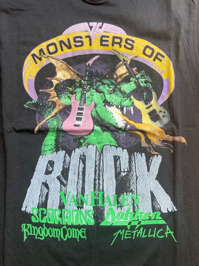 Vintage Monsters of Rock T-Shirt