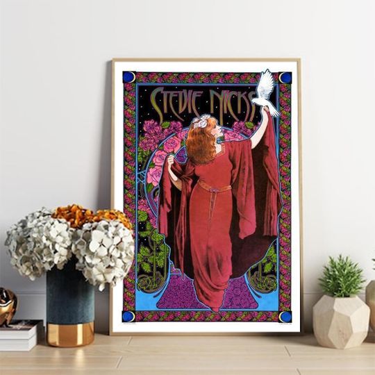 Stevie Nicks, White Winged Dove Poster