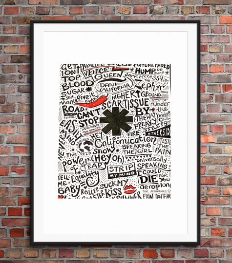 Red Hot Chili Peppers Poster