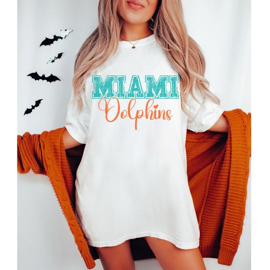 Miami Dolphins - Miami Dolphins Shirt - Retro