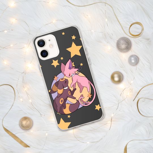 iPhone Compatible PKM Case | Espeon and Umbreon