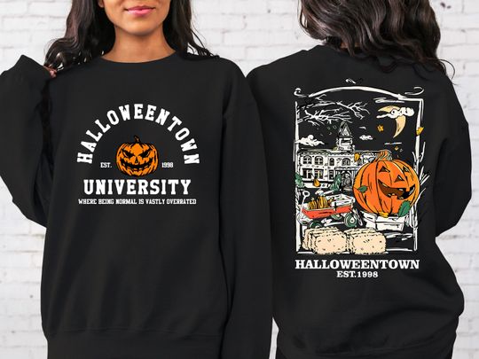 Halloweentown 1998 Back and Front Sweatshirt