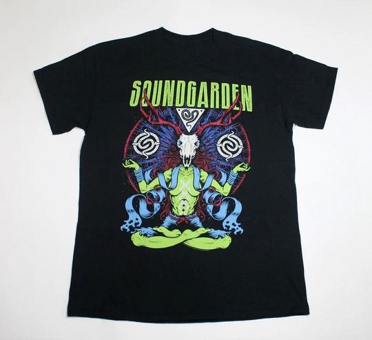 Soundgarden  T Shirt, Soundgarden Baphomet T Shirt