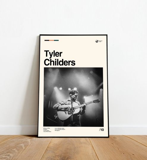 TYLER CHILDERS retro Poster - Music Album Poster - Minimalist Art - Vintage Poster