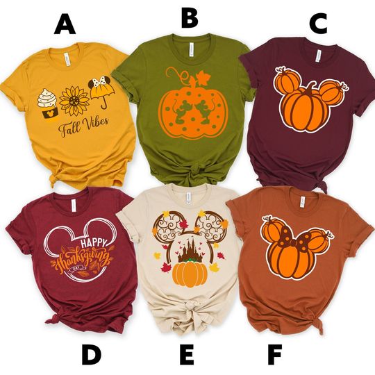 Disney Thanksgiving Fall Thanksgiving t shirt