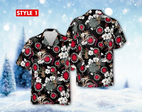 Red Hot Chili Peppers Hawaiian 2023 Tour Shirt