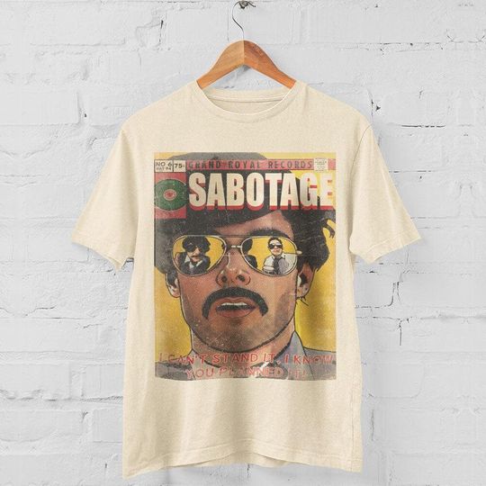 Beastie Boys Sabotage Shirt Vintage Hip Hop T-Shirt