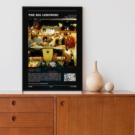 The Big Lebowski Movie Poster