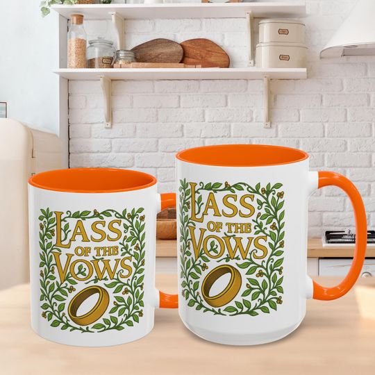 Lass of the Vows Coffee Mug Wedding Officiant Gift and Officiant Proposal Cup Cup 11oz and 15oz Sizes
