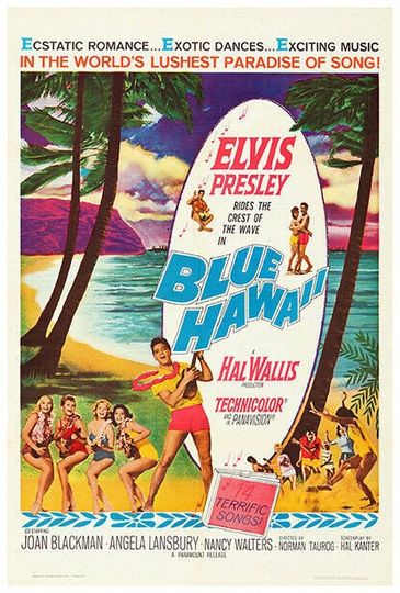 Blue Hawaii - Elvis Presley - 1961 - Movie Poster - US Version