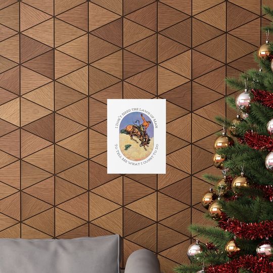 Triune God Tyler Childers Premium Poster