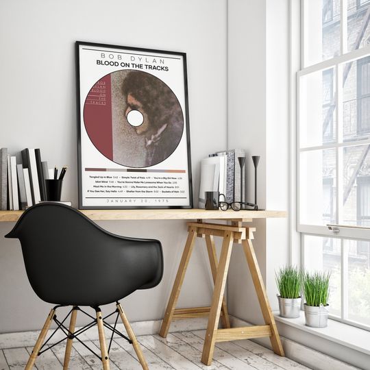 Bob Dylan Poster Print | Blood on the Tracks Poster