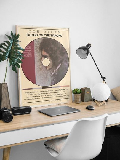 Bob Dylan Poster Print | Blood on the Tracks Poster
